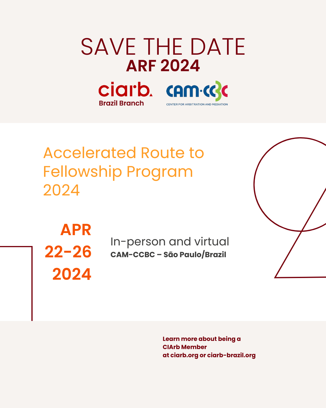 Accelerated Route to Fellowship International Arbitration Assessment ...